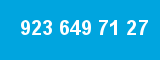 923 649 71 27 923 649 71 27